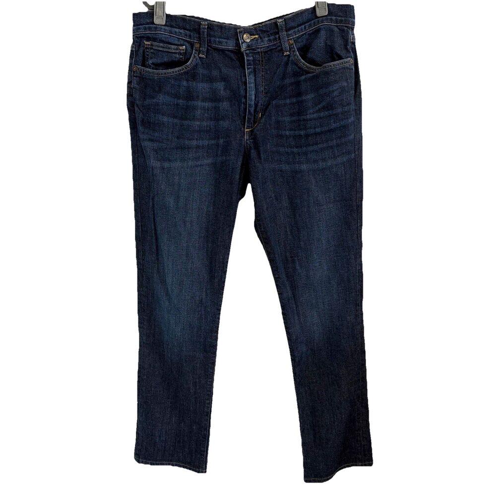 Joe's Jeans Mens 36x32 Abbott Tailored Fit Dark Wash Stretch Denim Jeans Blue EU